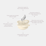 Couture, Haze/Blossom Silicone (2pk) Size 1 - Kollektive - Official distributor