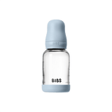 Glass Baby Bottle Complete Set 120ml Latex - Baby Blue - Kollektive - Official distributor