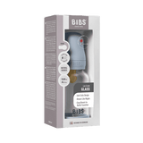 Glass Baby Bottle Complete Set 120ml Latex - Baby Blue - Kollektive - Official distributor
