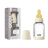 Glass Baby Bottle Complete Set 120ml Latex - Ivory - Kollektive - Official distributor