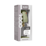 Glass Baby Bottle Complete Set 120ml Latex - Sage - Kollektive - Official distributor