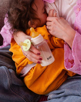 Glass Baby Bottle Complete Set 240ml Latex - Sage - Kollektive - Official distributor