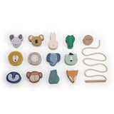 Wooden animal lacing beads - Kollektive - Official distributor