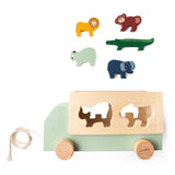 Wooden animal truck - Kollektive - Official distributor