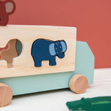 Wooden animal truck - Kollektive - Official distributor