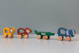 Wooden pull along toy - Mrs. Elephant - Kollektive - Official distributor