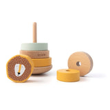 Wooden stacking toy - Mr. Lion - Kollektive - Official distributor