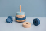 Wooden stacking toy - Mrs. Elephant - Kollektive - Official distributor