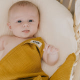 Muslin Swaddle - Mustard - Kollektive - Official distributor