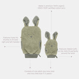 Organic Washcloth Set - Woodchuck - Kollektive - Official distributor