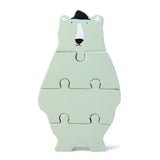 Wooden body puzzle - Mr. Polar Bear - Kollektive - Official distributor