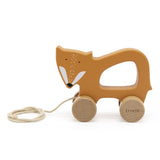 Wooden pull along toy - Mr. Fox - Kollektive - Official distributor
