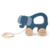 Wooden pull along toy - Mrs. Elephant - Kollektive - Official distributor