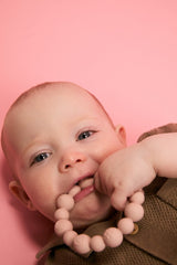 Teething Ring Beaded - Steel Blue - Kollektive - Official distributor