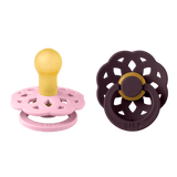 BIBS Boheme, Baby Pink/Plum, Latex (2pk) - Kollektive - Official distributor