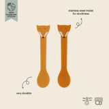 Trixie Silicone spoon 2-pack - Mr. Fox (ETA Mid Feb) - Kollektive - Official distributor