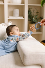 LouLou Lollipop, Wild Teether Ring Set - Blue Fog - Kollektive - Official distributor