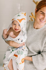 LouLou Lollipop, Hooded Towel Set - Safari Jungle - Kollektive - Official distributor