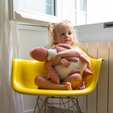 Sauvenout the Turtle, Mum & Baby - Pink