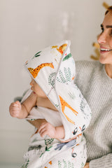 LouLou Lollipop, Hooded Towel Set - Safari Jungle - Kollektive - Official distributor