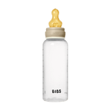 BIBS Bottle, BPA Free plastic 270ml Latex - GLOW Vanilla - Kollektive - Official distributor