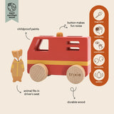 Trixie Wooden small fire truck (ETA Mid Feb) - Kollektive - Official distributor