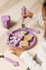 Silicone cutlery set 3-pack - Mrs. Peacock - Kollektive - Official distributor