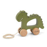 Trixie Wooden pull along toy - Mr. Dino (ETA Mid Feb) - Kollektive - Official distributor