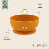 Trixie Silicone bowl with suction - Mr. Fox (ETA Mid Feb) - Kollektive - Official distributor