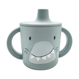 Silicone sippy cup - Mr. Shark