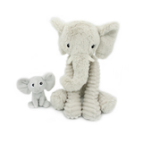Dimoitou the Elephant, Mum & Baby - Light grey