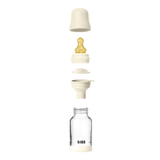 BIBS Glass Bottle Complete Set (2 Pack) 120ml Latex - Ivory (ETA 19 FEB) - Kollektive - Official distributor