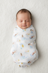 LouLou Lollipop, Muslin Swaddle - Mermaids (ETA Late April) - Kollektive - Official distributor