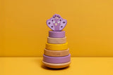 Wooden stacking toy - Mrs. Peacock - Kollektive - Official distributor