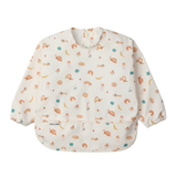 LouLou Lollipop, Long Sleeve Bib - French Breakfast - Kollektive - Official distributor