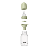 Baby Bottle, BPA Free plastic 150ml Silicone - Sage