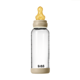 BIBS Glass Bottle Complete Set 240ml Latex - GLOW Vanilla - Kollektive - Official distributor