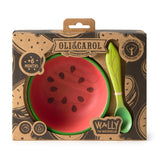 Wally The Watermelon Bowl & Spoon Set - Kollektive - Official distributor