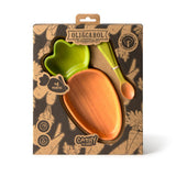 Cathy The Carrot Plate & Spoon Set - Kollektive - Official distributor