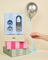 BIBS Gift Set, Baby Sprinkle - Baby Blue (ETA 12 FEB)