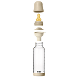 BIBS Glass Bottle Complete Set 240ml Latex - GLOW Vanilla - Kollektive - Official distributor