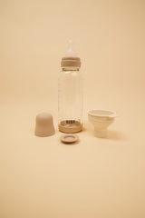 BIBS Bottle, BPA Free plastic 270ml Silicone - GLOW Vanilla - Kollektive - Official distributor