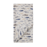 LouLou Lollipop, Muslin Swaddle - Sharks - Kollektive - Official distributor