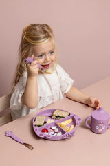 Silicone divided suction plate - Mrs. Peacock - Kollektive - Official distributor