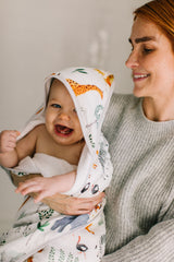 LouLou Lollipop, Hooded Towel Set - Safari Jungle - Kollektive - Official distributor