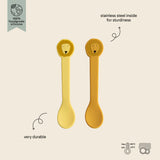 Trixie Silicone spoon 2-pack - Mr. Shark (ETA Mid Feb) - Kollektive - Official distributor