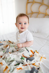 LouLou Lollipop, Muslin Swaddle - Safari Jungle - Kollektive - Official distributor