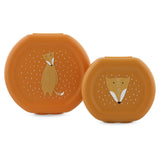 Snack box with clip - 2pcs - Mr. Fox
