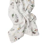LouLou Lollipop, Muslin Swaddle - Hedgehogs - Kollektive - Official distributor