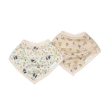 LouLou Lollipop, Bandana Bib Set - 2 Pack - Bumble Bees - Kollektive - Official distributor